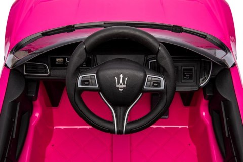 Auto Na Akumulator Maserati Ghibli SL631 Różowe Auto Na Akumulator Maserati Ghibli SL631 Różowe