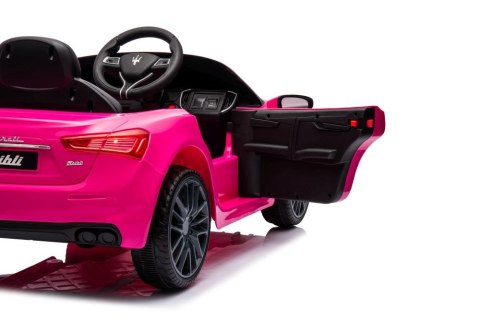 Auto Na Akumulator Maserati Ghibli SL631 Różowe Auto Na Akumulator Maserati Ghibli SL631 Różowe