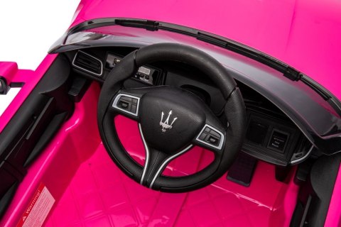 Auto Na Akumulator Maserati Ghibli SL631 Różowe Auto Na Akumulator Maserati Ghibli SL631 Różowe