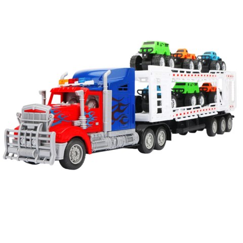 Duża Laweta Transportowa Zdalnie Sterowana Transporter Autek Samochodów Duża Laweta Transportowa Zdalnie Sterowana Transporter Autek Samochodów
