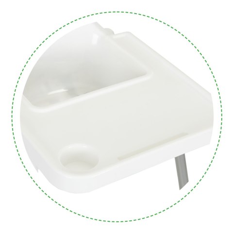 Fotelik krzesełko do karmienia 2w1 ECOTOYS biały Fotelik krzesełko do karmienia 2w1 ECOTOYS biały