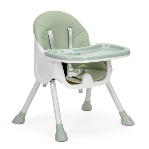 Fotelik krzesełko do karmienia 2w1 pasy 5 punktowe ECOTOYS azure Fotelik krzesełko do karmienia 2w1 pasy 5 punktowe ECOTOYS azure