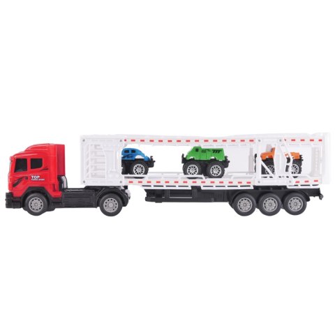 Laweta Transportowa Zdalnie Sterowana 3 Samochodziki Pilot Ciężarówka Laweta Transportowa Zdalnie Sterowana 3 Samochodziki Pilot Ciężarówka