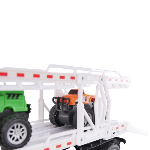 Laweta Transportowa Zdalnie Sterowana 3 Samochodziki Pilot Ciężarówka Laweta Transportowa Zdalnie Sterowana 3 Samochodziki Pilot Ciężarówka