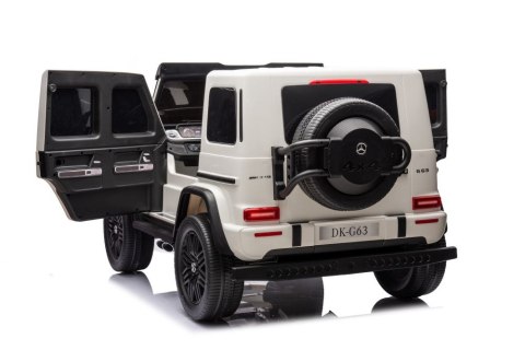 Auto Na Akumulator Mercedes G63 XXL Biały 24V Auto Na Akumulator Mercedes G63 XXL Biały 24V