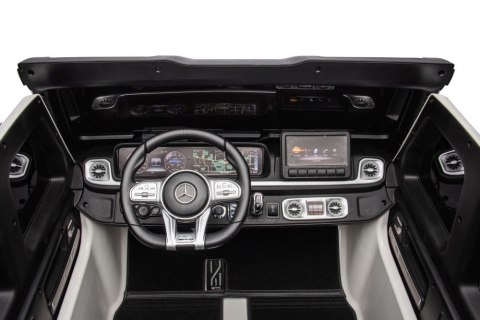 Auto Na Akumulator Mercedes G63 XXL Biały 24V Auto Na Akumulator Mercedes G63 XXL Biały 24V