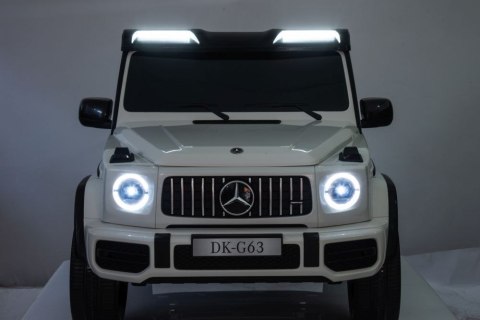 Auto Na Akumulator Mercedes G63 XXL Biały 24V Auto Na Akumulator Mercedes G63 XXL Biały 24V