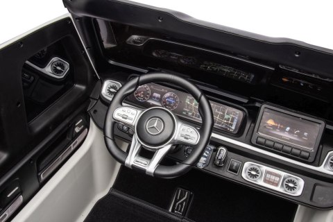 Auto Na Akumulator Mercedes G63 XXL Biały 24V Auto Na Akumulator Mercedes G63 XXL Biały 24V
