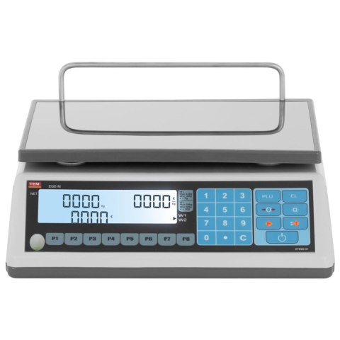 Waga sklepowa handlowa 30 kg / 10 g LCD M LEGALIZACJA Waga sklepowa handlowa 30 kg / 10 g LCD M LEGALIZACJA