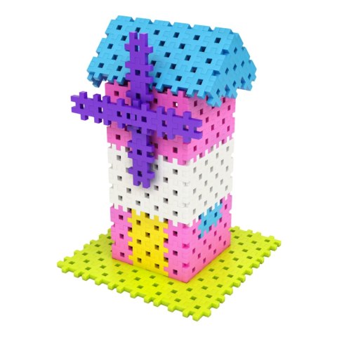 Zestaw Klocków Konstrukcyjnych Basic Pink Travel Box 500 Elementów Puzzle Zestaw Klocków Konstrukcyjnych Basic Pink Travel Box 500 Elementów Puzzle