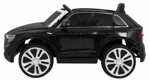 Audi Q8 Lift na akumulator dla dzieci Czarny + Pilot + EVA + Wolny Start + MP3 USB + LED Audi Q8 Lift na akumulator dla dzieci Czarny + Pilot + EVA + Wolny Start + MP3 USB + LED