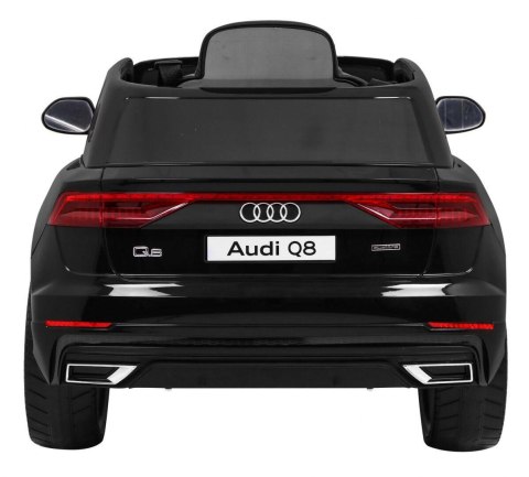 Audi Q8 Lift na akumulator dla dzieci Czarny + Pilot + EVA + Wolny Start + MP3 USB + LED Audi Q8 Lift na akumulator dla dzieci Czarny + Pilot + EVA + Wolny Start + MP3 USB + LED