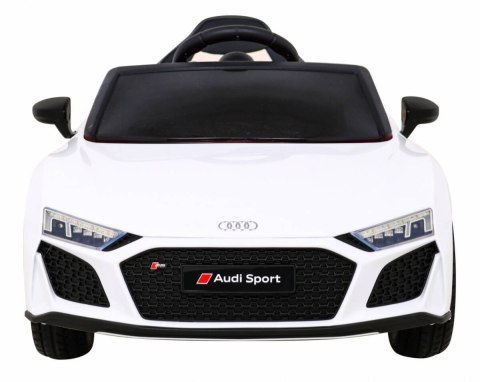 Audi R8 LIFT Samochodzik na akumulator Biały + Pilot + Koła EVA + MP3 + LED Audi R8 LIFT Samochodzik na akumulator Biały + Pilot + Koła EVA + MP3 + LED