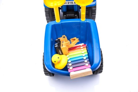 Jeździk Traktor 658T Niebieski Jeździk Traktor 658T Niebieski
