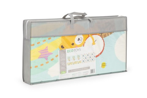 Mata piankowa edukacyjna dwustronna składana duża torba ECOTOYS Mata piankowa edukacyjna dwustronna składana duża torba ECOTOYS