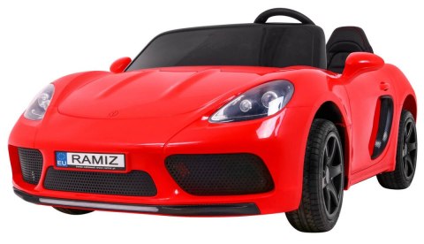 Perfecta Auto dla 2 dzieci Czerwony + Pompowane koła + Silnik bezszczotkowy + MP3 LED + Wolny Start Perfecta Auto dla 2 dzieci Czerwony + Pompowane koła + Silnik bezszczotkowy + MP3 LED + Wolny Start