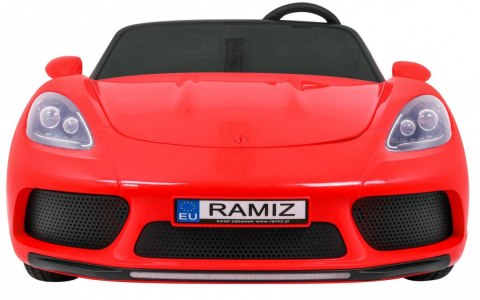 Perfecta Auto dla 2 dzieci Czerwony + Pompowane koła + Silnik bezszczotkowy + MP3 LED + Wolny Start Perfecta Auto dla 2 dzieci Czerwony + Pompowane koła + Silnik bezszczotkowy + MP3 LED + Wolny Start