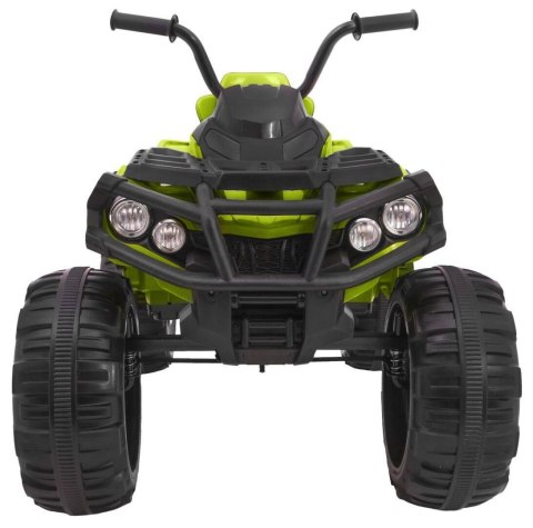 Quad ATV 2.4GHz na akumulator dla dzieci Zielony + Pilot + Koła EVA + Radio MP3 + Wolny Start Quad ATV 2.4GHz na akumulator dla dzieci Zielony + Pilot + Koła EVA + Radio MP3 + Wolny Start