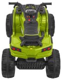 Quad ATV 2.4GHz na akumulator dla dzieci Zielony + Pilot + Koła EVA + Radio MP3 + Wolny Start