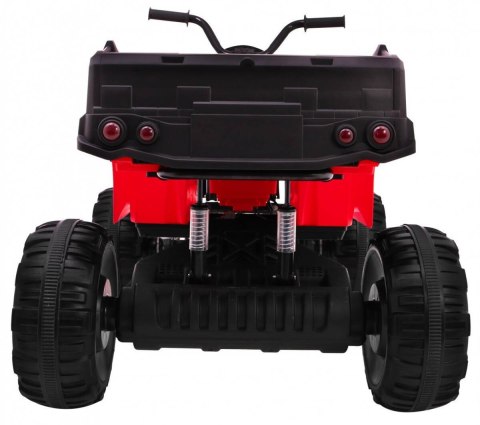 Quad XL ATV na akumulator dla dzieci Czerwony + Napęd 4x4 + Bagażnik + Wolny Start + EVA + Audio LED Quad XL ATV na akumulator dla dzieci Czerwony + Napęd 4x4 + Bagażnik + Wolny Start + EVA + Audio LED