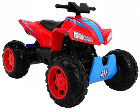 Quad na akumulator Sport Run dla dzieci Czerwony + Napęd 4x4 + LED + Radio MP3 Quad na akumulator Sport Run dla dzieci Czerwony + Napęd 4x4 + LED + Radio MP3