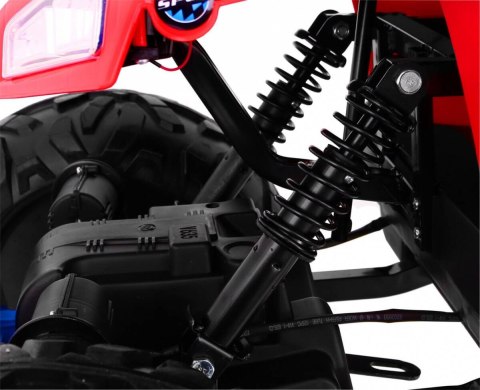 Quad na akumulator Sport Run dla dzieci Czerwony + Napęd 4x4 + LED + Radio MP3 Quad na akumulator Sport Run dla dzieci Czerwony + Napęd 4x4 + LED + Radio MP3