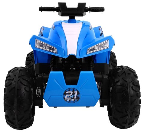 Quad na akumulator Sport Run dla dzieci Niebieski + Napęd 4x4 + LED + Radio MP3 Quad na akumulator Sport Run dla dzieci Niebieski + Napęd 4x4 + LED + Radio MP3