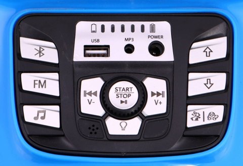 Quad na akumulator Sport Run dla dzieci Niebieski + Napęd 4x4 + LED + Radio MP3 Quad na akumulator Sport Run dla dzieci Niebieski + Napęd 4x4 + LED + Radio MP3