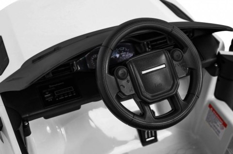 Range Rover Evoque na akumulator dla dzieci Biały + Pilot + Wolny Start + MP3 LED Range Rover Evoque na akumulator dla dzieci Biały + Pilot + Wolny Start + MP3 LED