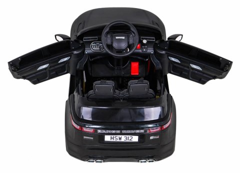 Range Rover Velar na akumulator Czarny + Pilot + EVA + Wolny Start + MP3 LED Range Rover Velar na akumulator Czarny + Pilot + EVA + Wolny Start + MP3 LED