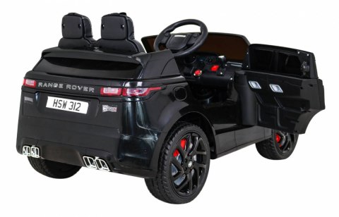 Range Rover Velar na akumulator Czarny + Pilot + EVA + Wolny Start + MP3 LED Range Rover Velar na akumulator Czarny + Pilot + EVA + Wolny Start + MP3 LED