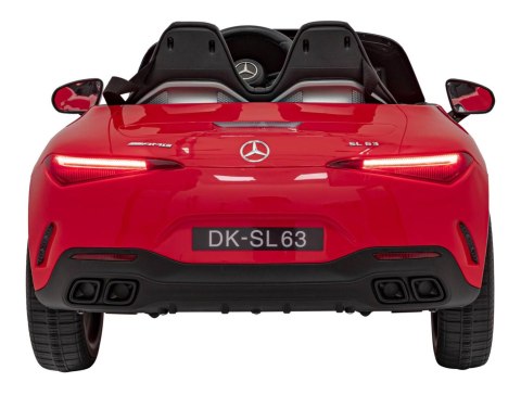 Pojazd Mercedes Benz AMG SL63 Czerwony Pojazd Mercedes Benz AMG SL63 Czerwony