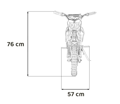Pojazd Motor RENEGADE 50R Czerwony Pojazd Motor RENEGADE 50R Czerwony