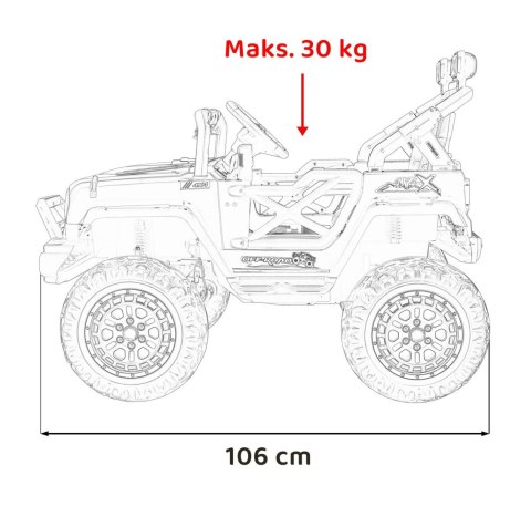 Pojazd OFF ROAD Speed Różowy Pojazd OFF ROAD Speed Różowy