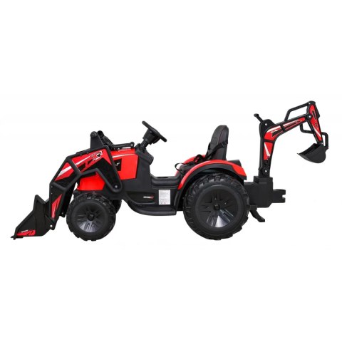 Pojazd Traktor Z Przyczepą 720-T Czerwony Pojazd Traktor Z Przyczepą 720-T Czerwony