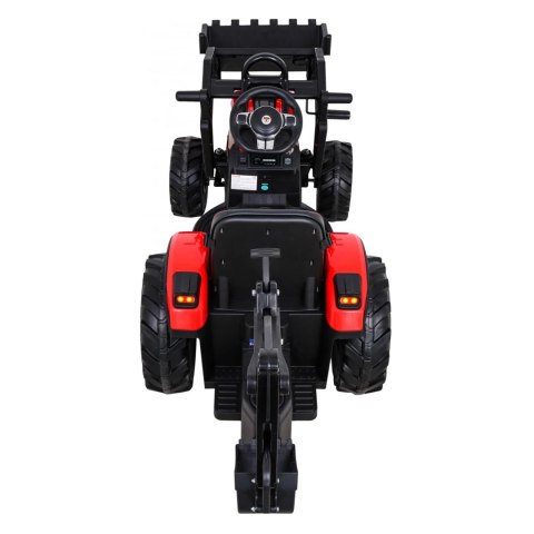 Pojazd Traktor Z Przyczepą 720-T Czerwony Pojazd Traktor Z Przyczepą 720-T Czerwony
