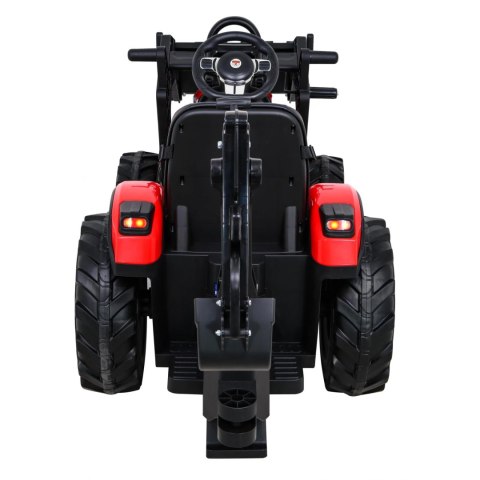 Pojazd Traktor Z Przyczepą 720-T Czerwony Pojazd Traktor Z Przyczepą 720-T Czerwony