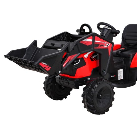 Pojazd Traktor Z Przyczepą 720-T Czerwony Pojazd Traktor Z Przyczepą 720-T Czerwony