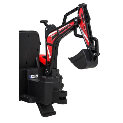 Pojazd Traktor Z Przyczepą 720-T Czerwony Pojazd Traktor Z Przyczepą 720-T Czerwony