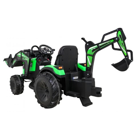 Pojazd Traktor Z Przyczepą 720-T Zielony Pojazd Traktor Z Przyczepą 720-T Zielony