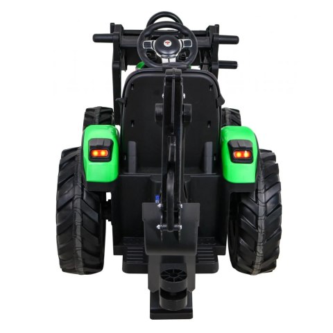 Pojazd Traktor Z Przyczepą 720-T Zielony Pojazd Traktor Z Przyczepą 720-T Zielony