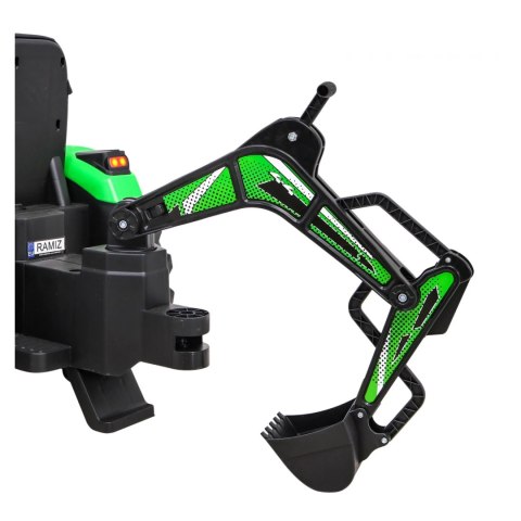Pojazd Traktor Z Przyczepą 720-T Zielony Pojazd Traktor Z Przyczepą 720-T Zielony