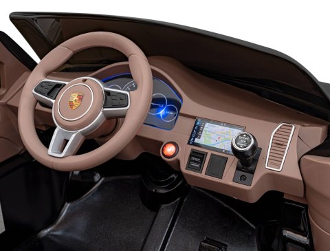Porsche Cayenne S na akumulator dla dzieci Lakier Czarny + Pilot + Wolny START + EVA + Audio LED Porsche Cayenne S na akumulator dla dzieci Lakier Czarny + Pilot + Wolny START + EVA + Audio LED