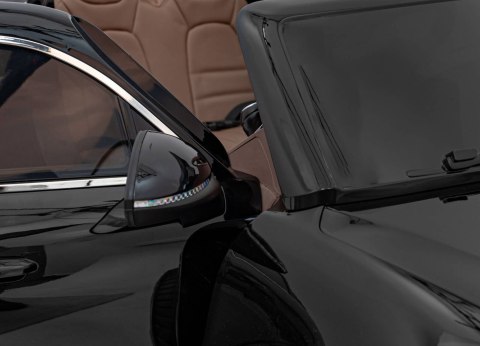 Porsche Cayenne S na akumulator dla dzieci Lakier Czarny + Pilot + Wolny START + EVA + Audio LED Porsche Cayenne S na akumulator dla dzieci Lakier Czarny + Pilot + Wolny START + EVA + Audio LED
