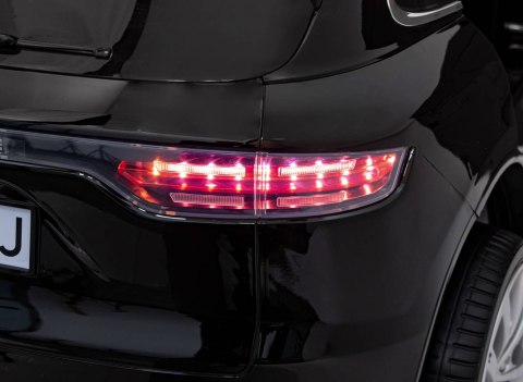 Porsche Cayenne S na akumulator dla dzieci Lakier Czarny + Pilot + Wolny START + EVA + Audio LED Porsche Cayenne S na akumulator dla dzieci Lakier Czarny + Pilot + Wolny START + EVA + Audio LED