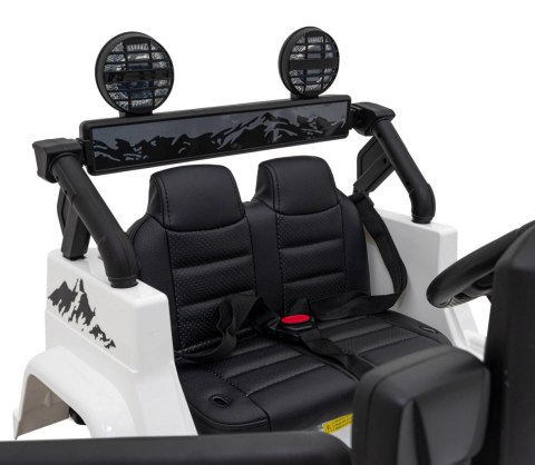 Toyota FJ Cruiser dla dzieci Biały + Pilot + Napęd 4x4 + Audio LED + EVA + Wolny Start Toyota FJ Cruiser dla dzieci Biały + Pilot + Napęd 4x4 + Audio LED + EVA + Wolny Start