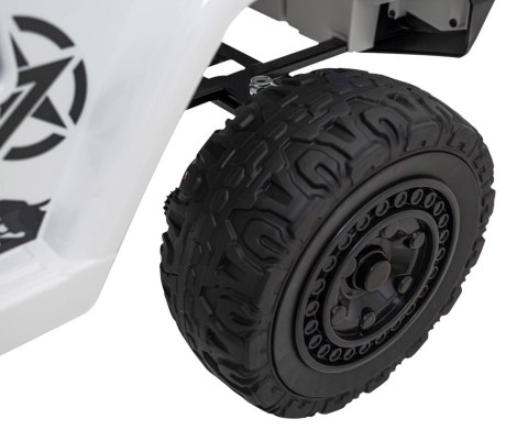 Toyota FJ Cruiser dla dzieci Biały + Pilot + Napęd 4x4 + Audio LED + EVA + Wolny Start Toyota FJ Cruiser dla dzieci Biały + Pilot + Napęd 4x4 + Audio LED + EVA + Wolny Start