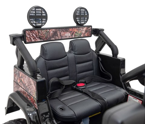 Toyota FJ Cruiser dla dzieci Czarny Liście + Pilot + Napęd 4x4 + Audio LED + EVA + Wolny Start Toyota FJ Cruiser dla dzieci Czarny Liście + Pilot + Napęd 4x4 + Audio LED + EVA + Wolny Start