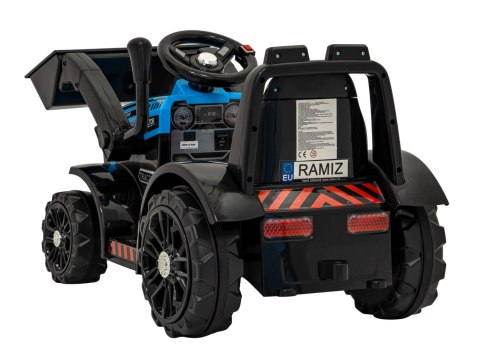 Traktor Spychacz G320 dla najmłodszych dzieci Niebieski + Ruchoma łyżka + Melodie + Klakson + Światła LED Traktor Spychacz G320 dla najmłodszych dzieci Niebieski + Ruchoma łyżka + Melodie + Klakson + Światła LED