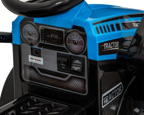 Traktor Spychacz G320 dla najmłodszych dzieci Niebieski + Ruchoma łyżka + Melodie + Klakson + Światła LED Traktor Spychacz G320 dla najmłodszych dzieci Niebieski + Ruchoma łyżka + Melodie + Klakson + Światła LED